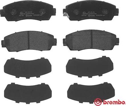 Brembo P 28 068 - Brake Pad Set, disc brake onlydrive.pro