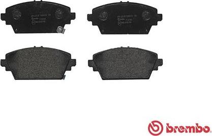 Brembo P 28 029 - Piduriklotsi komplekt,ketaspidur onlydrive.pro