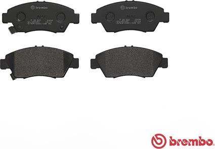 Brembo P 28 023 - Piduriklotsi komplekt,ketaspidur onlydrive.pro