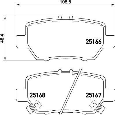 Brembo P 28 078 - Piduriklotsi komplekt,ketaspidur onlydrive.pro