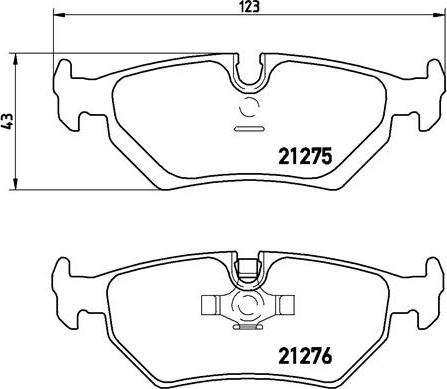 Brembo P 23 062 - Jarrupala, levyjarru onlydrive.pro