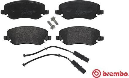 Brembo P 23 088 - Brake Pad Set, disc brake onlydrive.pro