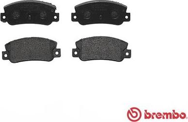 Brembo P 23 032 - Brake Pad Set, disc brake onlydrive.pro