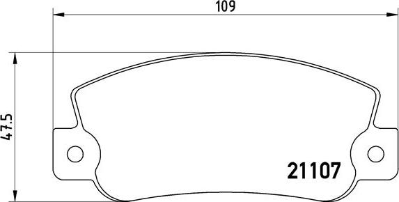 Brembo P 23 032 - Bremžu uzliku kompl., Disku bremzes onlydrive.pro