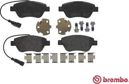 Brembo P 23 141 - Jarrupala, levyjarru onlydrive.pro