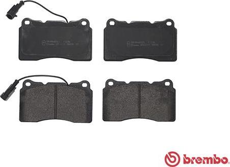 Brembo P 23 154 - Brake Pad Set, disc brake onlydrive.pro