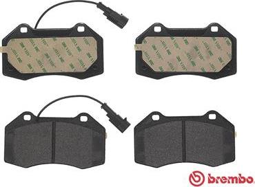 Brembo P 23 162 - Brake Pad Set, disc brake onlydrive.pro