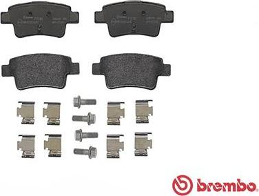 Brembo P 23 104 - Brake Pad Set, disc brake onlydrive.pro