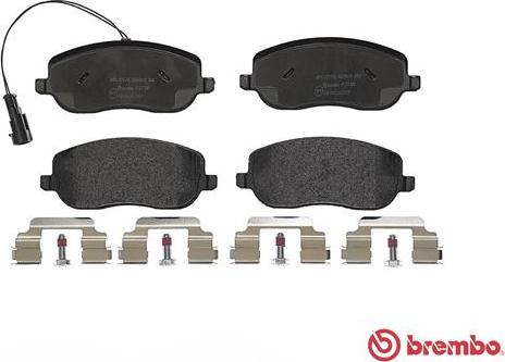 Brembo P 23 100 - Brake Pad Set, disc brake onlydrive.pro