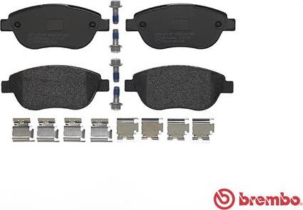 Brembo P 23 119 - Brake Pad Set, disc brake onlydrive.pro