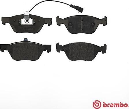 Brembo P 23 112 - Тормозные колодки, дисковые, комплект onlydrive.pro