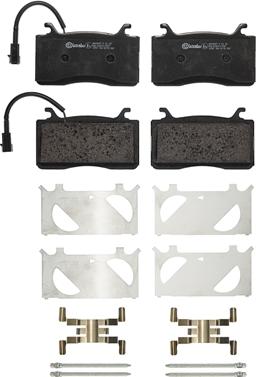 Brembo P 23 187 - Brake Pad Set, disc brake onlydrive.pro