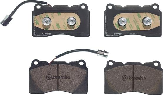 Brembo P 23 134X - Brake Pad Set, disc brake onlydrive.pro