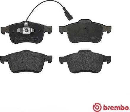 Brembo P 23 130 - Brake Pad Set, disc brake onlydrive.pro