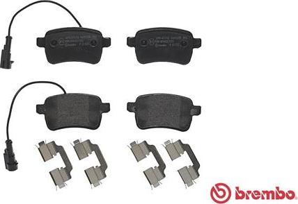 Brembo P 23 133 - Brake Pad Set, disc brake onlydrive.pro