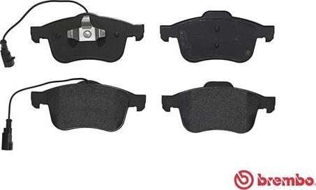 Brembo P 23 132 - Piduriklotsi komplekt,ketaspidur onlydrive.pro