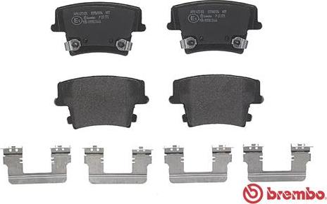 Brembo P 23 175 - Brake Pad Set, disc brake onlydrive.pro