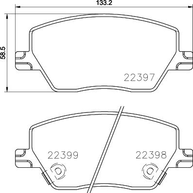 Brembo P 23 170 - Piduriklotsi komplekt,ketaspidur onlydrive.pro