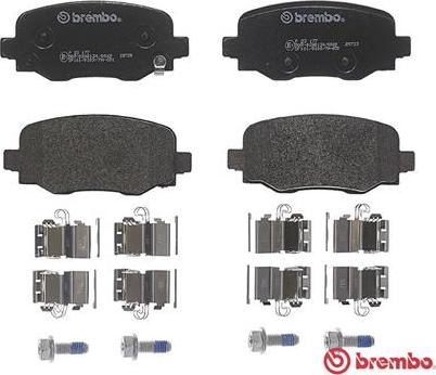 Brembo P 23 177 - Brake Pad Set, disc brake onlydrive.pro