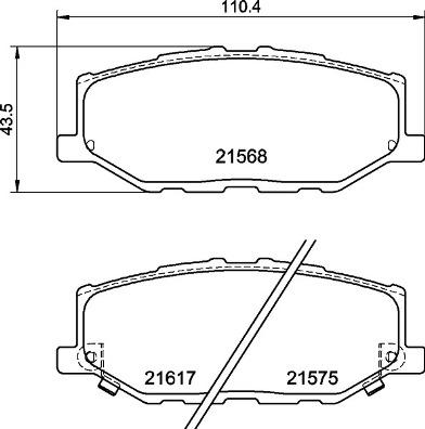 Brembo P 79 040 - Brake Pad Set, disc brake onlydrive.pro