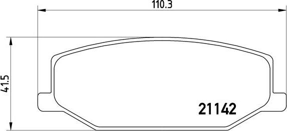 Brembo P 79 001 - Brake Pad Set, disc brake onlydrive.pro