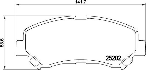 Brembo P 79 028 - Jarrupala, levyjarru onlydrive.pro