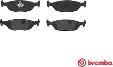 Brembo P 71 003 - Brake Pad Set, disc brake onlydrive.pro