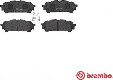 Brembo P 78 014 - Brake Pad Set, disc brake onlydrive.pro