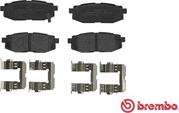 Brembo P 78 018 - Brake Pad Set, disc brake onlydrive.pro