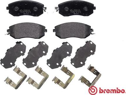 Brembo P 78 021 - Bremžu uzliku kompl., Disku bremzes onlydrive.pro