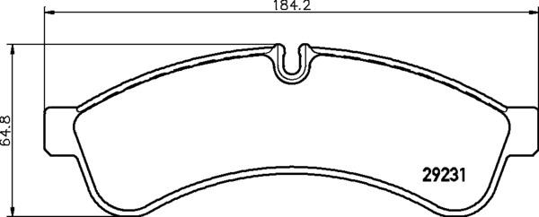 Brembo P A6 030 - Brake Pad Set, disc brake onlydrive.pro