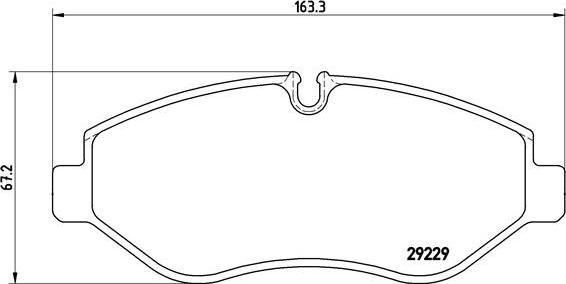 Brembo P A6 026 - Bremžu uzliku kompl., Disku bremzes onlydrive.pro