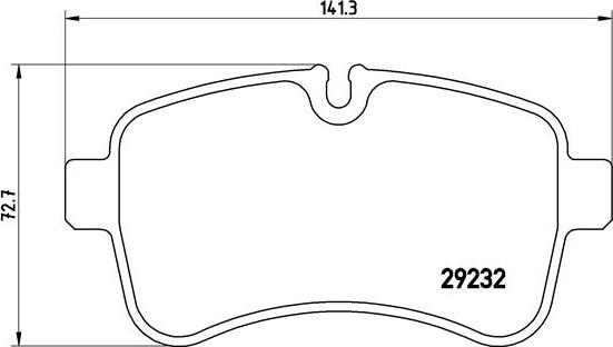 Brembo P A6 027 - Bremžu uzliku kompl., Disku bremzes onlydrive.pro