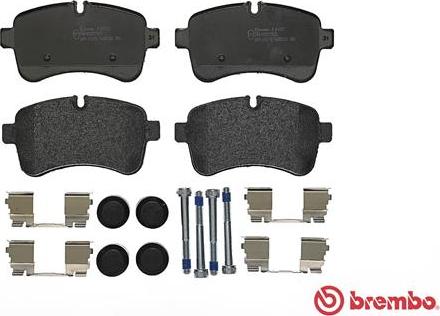 Brembo P A6 027 - Тормозные колодки, дисковые, комплект onlydrive.pro