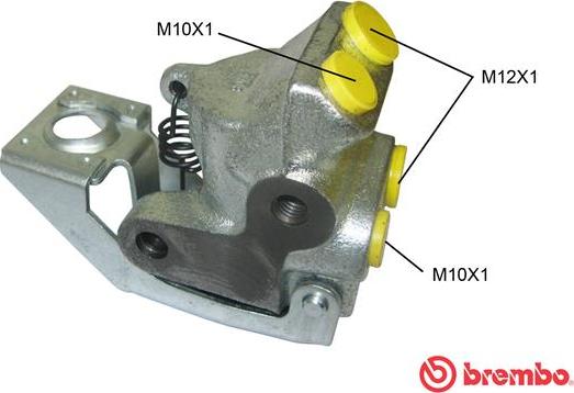 Brembo R 61 009 - Bremžu spēka regulators onlydrive.pro