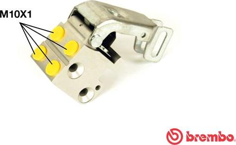 Brembo R 85 007 - Bremžu spēka regulators onlydrive.pro