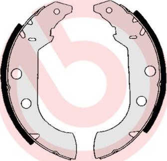 Brembo S 61 517 - Brake Shoe Set onlydrive.pro