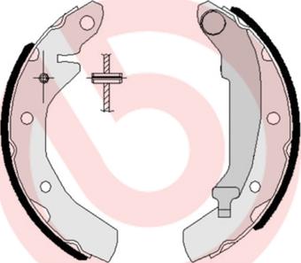 Brembo S 15 501 - Brake Shoe Set onlydrive.pro