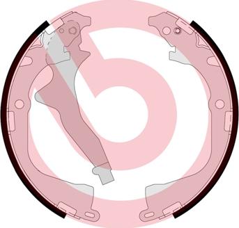 Brembo S 85 542 - Brake Shoe Set onlydrive.pro