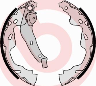 Brembo S 83 509 - Brake Shoe Set onlydrive.pro