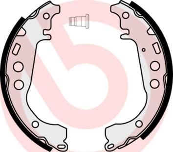 Brembo S 83 508 - Brake Shoe Set onlydrive.pro