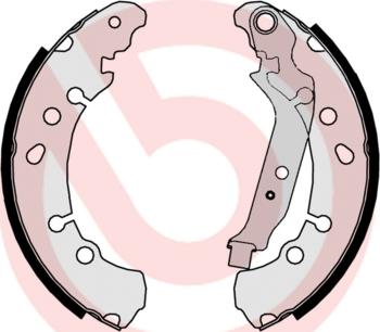 Brembo S 83 513 - Brake Shoe Set onlydrive.pro