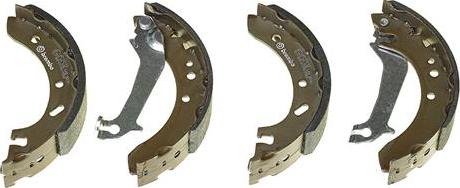 Brembo S 24 526 - Stabdžių trinkelių komplektas onlydrive.pro