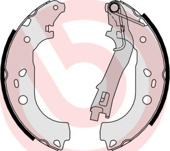 Brembo S 23 533 - Brake Shoe Set onlydrive.pro