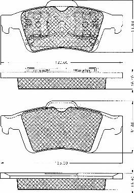 Valeo 301001 - Brake Pad Set, disc brake onlydrive.pro