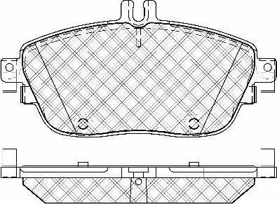 NISSAN 41060HG00A - Brake Pad Set, disc brake onlydrive.pro