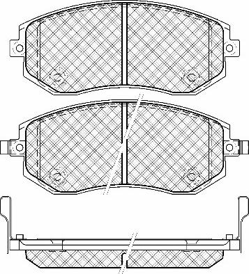 Subaru 26296-SA032 - Brake Pad Set, disc brake onlydrive.pro