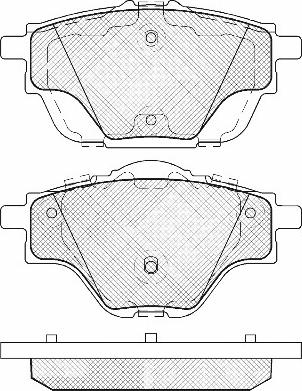 CITROËN YL01886380 - Brake Pad Set, disc brake onlydrive.pro