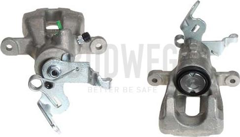 Budweg Caliper 344809 - Тормозной суппорт onlydrive.pro