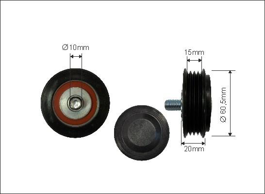 Caffaro 83-25 - Ohjainrulla, moniurahihna onlydrive.pro